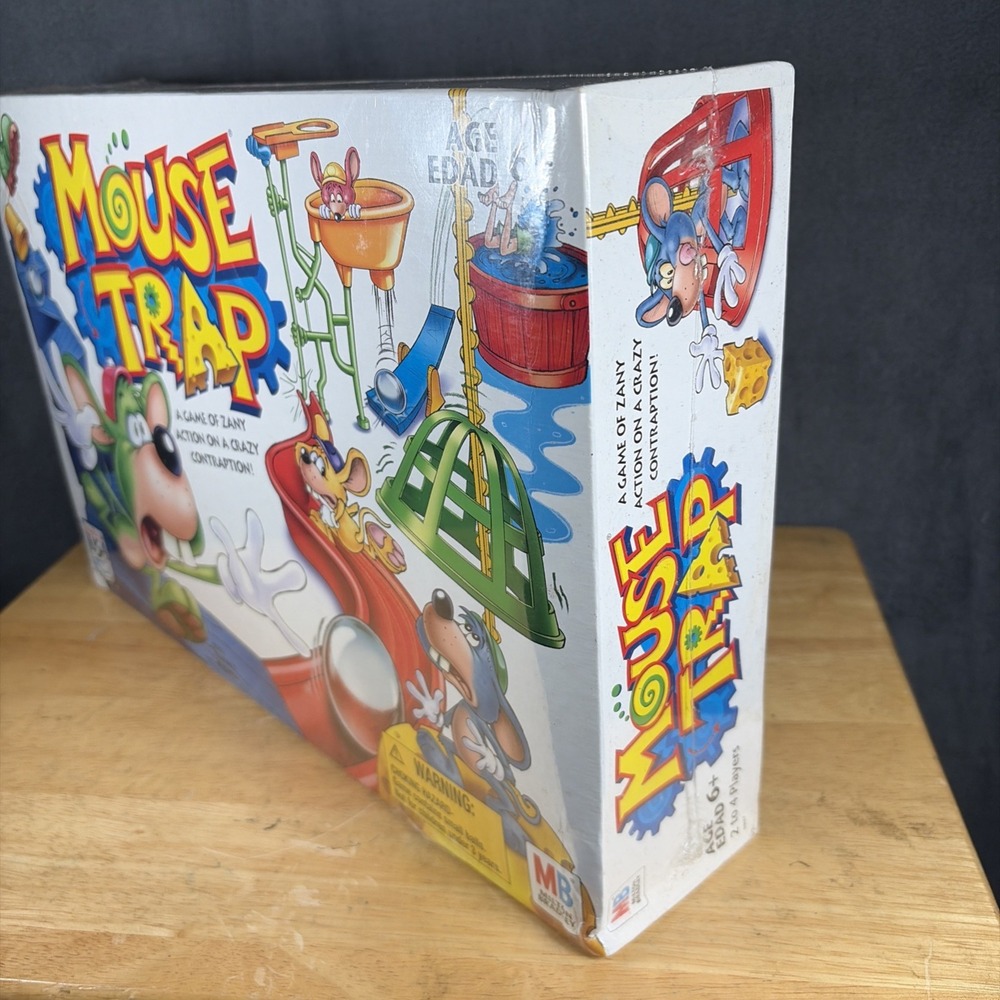 Vintage 2005 Milton Bradley Mouse Trap Board Game Brand New Sealed - Picture 2 of 4